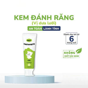 Kem Đánh Răng Trẻ Em theCi Không Fluor 45g – An Toàn Cho Bé Từ 6 Tháng Hương Trái Cây Tự Nhiên