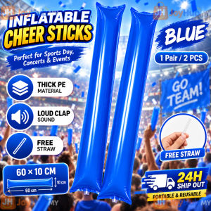 20/40PCS Wholesale Inflatable Cheer Sticks 60CM Thunder Sticks Loud Noise Maker Sports Concert Party