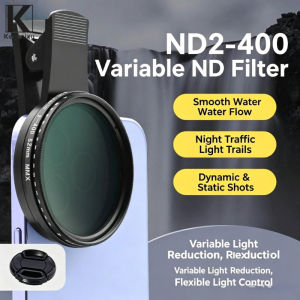Keranixy 52/67mm Polarizing Lens for Phones ND2-400 Neutral Density Filter IPhone Huawei Xiaomi