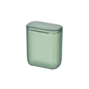 Portable data cable storage box portable wound headphone cable charger storage box with lid