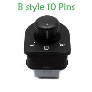 1PC Rearview Mirror Knob Switch Button For VW Beetle Passat B5 Bora Golf 4 Jetta MK4 1999-2006 1J1959565D 1J1959565F 1J1959565E