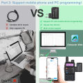 TIDRADIO wireless programmer is suitable for all kinds of Baofeng programming intercom walkie talkie accessories. 