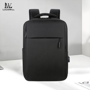 LouisWill Bag Men Laptop Backpack Travel Backpack Business Bags College Backpack USB Charging Casual Shoulder Bag Anti Theft Back Pack School Bag Camping Bag