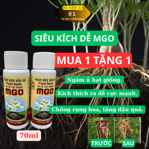 Siêu kích rễ MGO 70ml phân bón đậm đặc kích dễ phục hồi cây dùng ươm phôi giâm chiết cành cây bonsai và các loại