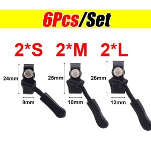 2/3/6/10 cái khóa kéo tức thời Bộ đồ nghề điện răng trượt khóa kéo 3 kích cỡ vít khóa kéo đầu cho backbags áo khoác quần Nylon phổ quát có thể tháo rời dây kéo đầu