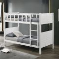 LOFT Design NILDA MONTROS Single Size solid wood double decker bunk bed convertible into 2 single bed / ikea bed / katil single. 