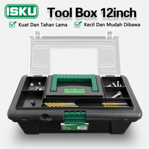 ISKU Tool Box Mini 12 Inch Kotak Perkakas Kecil Kotak Perkakas 12inch