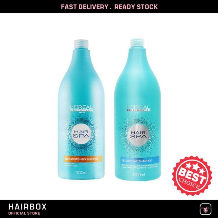 Loreal Professionnel Hair Spa Deep Nourishing Detoxifying Shampoo 1500ml Hb Lazada 5911