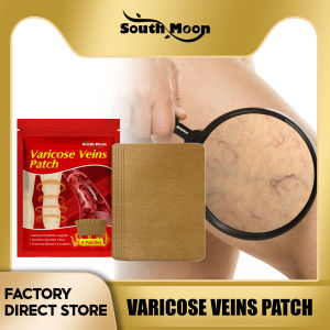 South Moon Varicose Veins Patch Varicose Veins Vasculitis Patch Vascular Veins Remover Spider Legs Treatment Chinese Medical Plaster Angiitis Stickers Skin Care Relief Veins Pain Vasculitis Phlebitis Spider Leg Health Care Medical Plaster