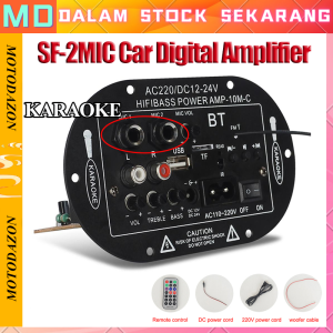 35-400W Mini Power Amplifier Board 220V 12V 24V Audio Bluetooth USB Radio TF DIY Subwoofer Karaoke Power Stereo Bass Audio Karaoke Home Theater FM Papan 5-8-12 Inch