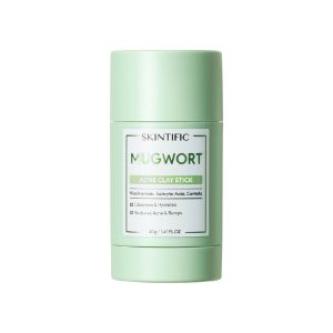 Skintific Mugwort Acne Clay Mask Stick 40g Cleanses Pores Removes Blackheads Relieves Redness Mud Clay Mask