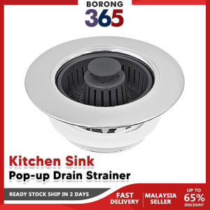Borong365 Penapis Saliran Penapis Singki Sink Drain Stopper Pop Up Drain Strainer Drain Filter Sink Filter