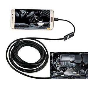 ♥[Miễn Phí] + Thanh Toán Khi Nhận Hàng Ống Kính 5.5Mm 7Mm 1M 2M 5M Cáp USB Camera Nội Soi Android Camera Kiểm Tra Kính Ngắm 6 Đèn LED Camera Nội Soi USB PC