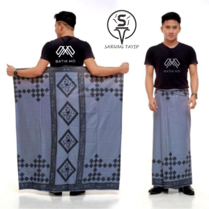 TAYYIP Sarung Pria Dewasa Santri Laki Laki Batik Motif Sarang Tawon Keren Sekelas Atlas Wadimor