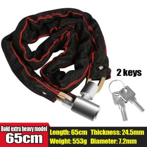 Anti-Theft Heavy Duty Secutity Password  Thick Chain MTB Motorcycle Scooter Bike Chain Lock