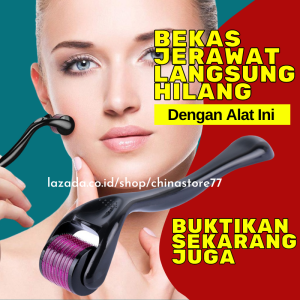 Perawatan Wajah Dermaroller Alat Roller Wajah Alat Kecantikan Facial Wajah Perawatan Kulit