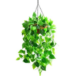 Giỏ Hoa Treo Tường Hoa Trang Trí Ban Công Dài 80cm Cắm Sẵn Nhiều Mẫu Tặng Móc Treo DC_126