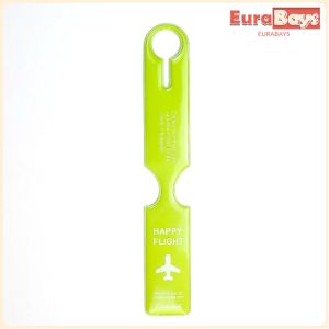 E.B. Luggage Tag PVC Boarding Pass Colorful Anti-loss Label 24*4cm