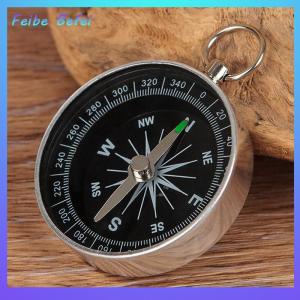 [Feibe Befei] เข็มทิศฉุกเฉินแบบพกพากลางแจ้งสแตนเลสสตีล เข็มทิศฉุกเฉินน้ำหนักเบาเครื่องมือเข็มทิศสำหรับเดินป่าล่าสัตว์เดินป่าตั้งแคมป์