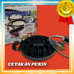 ( Siap Kirim ) Cetakan Kue Pukis 10 Lubang Loyang Bulat Aluminium Dengan Tutup Kaca by KEDAI REJEKI