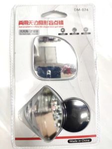 COD Wide-angle reverse mirror auto rear sector mirror blind spot car reflector auxiliary mirror blind sp cra mini mirror