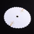 Church Mass Altar Cover Chalice Embroidered Lace Altar Cloth Chalice Pall Diameter 45cm White. 