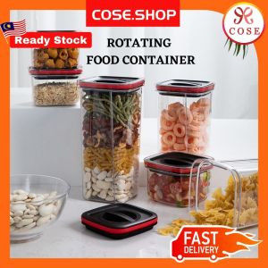 COSE 99.9% Airtight Food Container Dry Food Storage Container Food Storage Box Kitchen Storage Organizer Kitchen Container Bekas Makanan Bekas Simpan Makanan Balang Plastik Bekas Dapur Bekas Kedap Udara 厨房食物收纳盒食物保鲜盒收纳盒密封罐