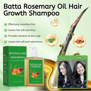 【Rapid Hair Growth In 7 Days!】Hair Growth Shampoo Batta Rosemary Oil Anti-Dandruff Repair Damage Scalp Treatment Oil Control Hair Care
