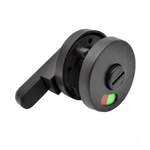 Universal Black Privacy WC Metal for Latch Vacant Engaged Door Lock Toilet Shower Cubicles & Bathroom Indicator Bolt
