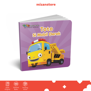 Tayo Seri Mengenal Kendaraan: Toto Si Mobil Derek Boardbook | Buku Cerita Anak