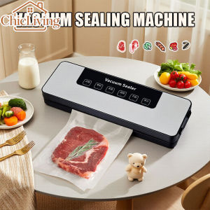ChicLiving Heavy Duty Vacuum Sealer Dry Wet Food Fresh Packing Smart Touch Screen Automatic Household Use 真空机