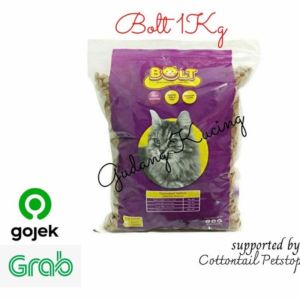 Makanan Kucing Bolt / Cat Food Bolt Repack 1kg Murah Tuna Cat Food