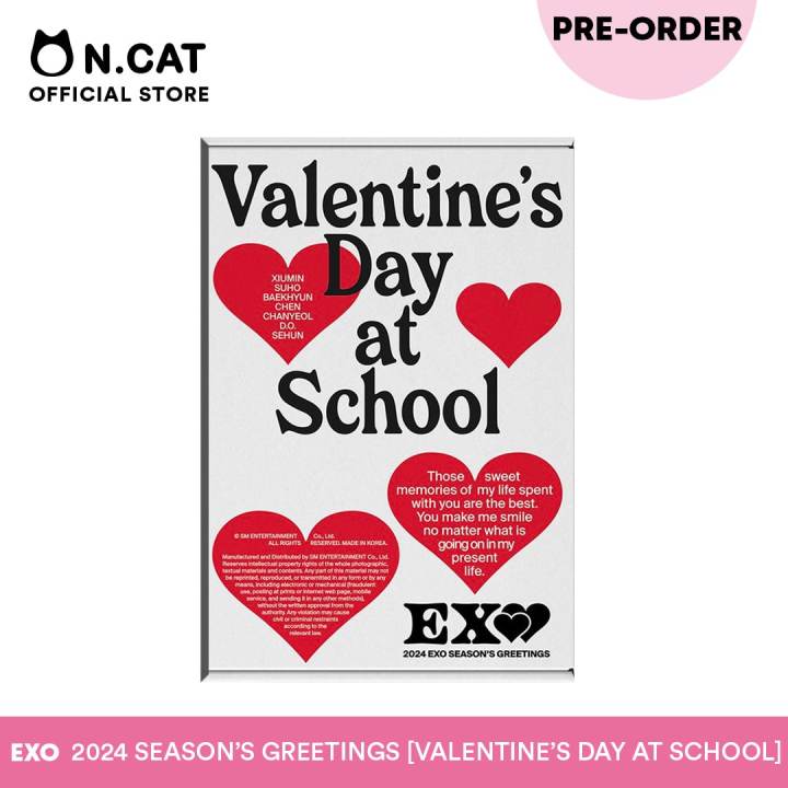 NCAT [PREORDER] EXO 2024 SEASON'S GREETINGS [VALENTINE'S DAY AT