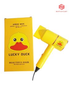 Máy sấy tóc vịt vàng cán dài công suất lớn thiết kế nhỏ gọn dễ sử dụng 2 chế độ gió 2 chế độ sấy