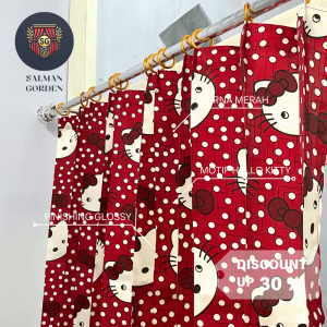 GORDEN SATIN KARAKTER DORAEMON & HELLO KITTY ( GORDEN KARAKTER KAWAT )