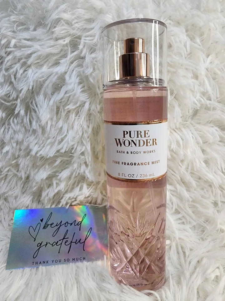 AUTHENTIC PURE WONDER 236ML FRAGRANCE MIST BY BATH AND BODY WORKS