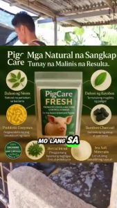 Combo 5 PigCare FRESH 250G Pig Pen Odor Control Powder with Probiotics for Farms