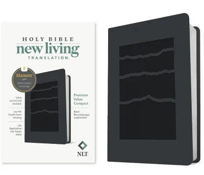 NLT Premium Value Compact Bible Filament Edition Leatherlike
