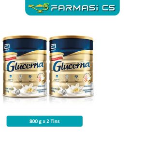 SPECIAL Abbott Glucerna Vanilla Flavour 800g x 2 Tins (TWIN) EXP:10/2026 [ Farmasi CS ]