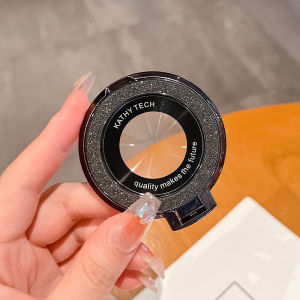 ขาตั้งแหวนแม่เหล็ก Magnetic Cell Phone Ring Holder การดูดแม่เหล็กแรงสูงสองด้าน สามารถวางแนวนอนหรือแนวตั้งได้ For iPhone 16 13 14 15 ที่วางมือถือแม่เหล็ก วัสดุมีความทนทาน แม่เหล็กที่แข็งแกร่ง