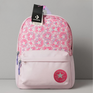 Tas Ransel Converse All Star Motif Bintang Pink Backpack - Converse Backpack Multifungsi Ransel Pria Dan Wanita Barcode Full Scan - Ransel Sekolah Kerja Dan Kuliah