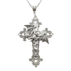 Mặt dây chuyền chữ thập dây chuyền mặt dây chuyền chữ thập chokers Gothic Dây chuyền Gothic Nữ Dự Tiệc Quà Tặng bé gái