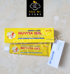 [ CHÍNH HÃNG ] Gel Dinh Dưỡng NUVITA GEL Cho CHÓ MÈO - 120g