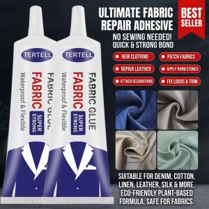 [Instead Of Needles And Threads]Sticky Clothes Soft Glue Clothing Fabric Adhesive Stainresistant Strong Adhesion Printed Fabric Patch