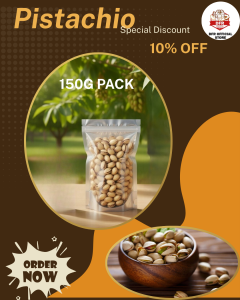 Premium Pistachio Nuts – Fresh Crunchy & Naturally Roasted | Healthy Snack | 10% OFF Limited Deal