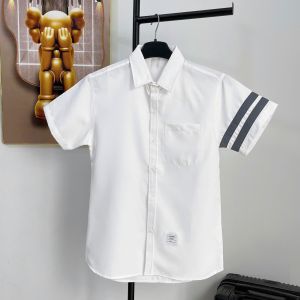 mẫu mới 2024 -Áo sơ mi nam  nữ  tay ngắn thêu chữ ký sang trọng chất vải cotton lạnh chống nhăn phong cách thời trang hot trend H143 ảnh thật+ video]