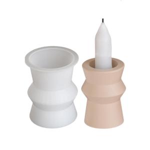 Craft Molds Bracket Molds Round Shape Crafting Molds Unique Holder Molds for Home and Table Decorating