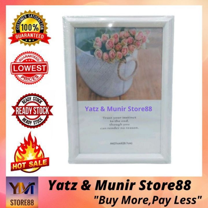 Photo A4 Bingkai Plastik Cover Plastik/Frame Photo A4 Frame Plastic