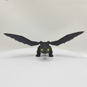 Movie How To Train Your Dragon Night Fury Action Figure 3D Print Model Toys Collections