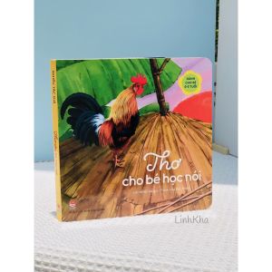 Thơ Cho Bé Học Nói - Sách Cứng Cán Bóng Chống Nước Cho Trẻ Em 0 3 Tuổi - Kim Đồng